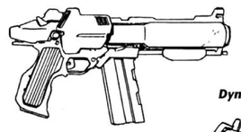 Militech Silver Flechette Pistol