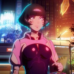 curiosidades sobre a personagem Sasha do anime Cyberpunk edgerunners o