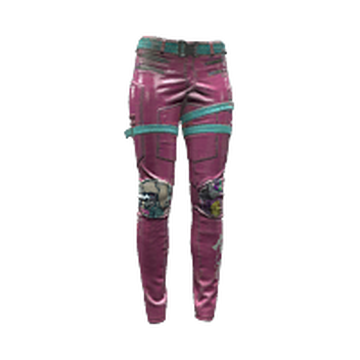 国内未入荷 STARTEXCEEDEND - Cyberpunk Red Wide-Leg Pants Unisex Handmade Pink Gothis Cyberpunk Cargo Pant Tripp