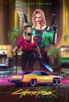 CP2077 Kitsch Poster