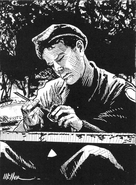 Young Antonio as a NATO armorer in the mid-1950s