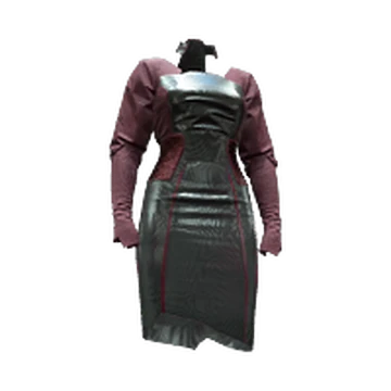 cyberpunk fashion dress Cyberpunk Gothic Dress Black / L main image 0