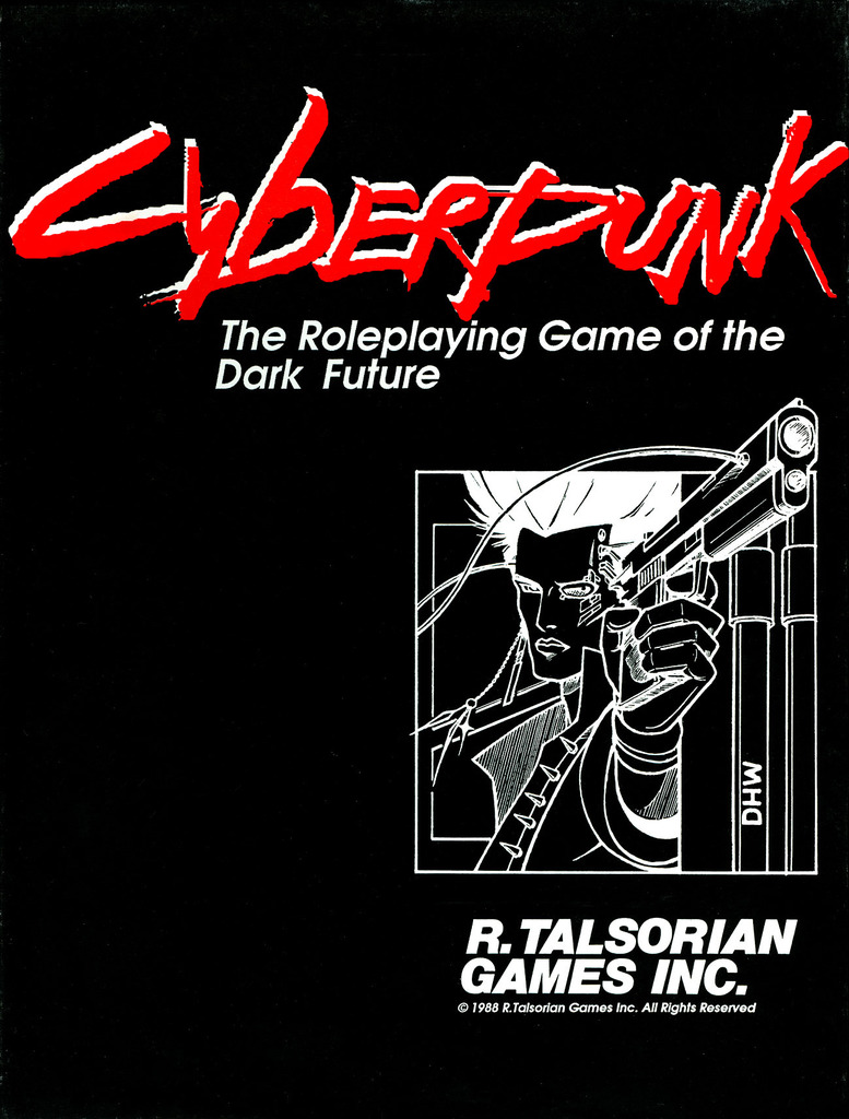 Cyberpunk Red Core rulebook