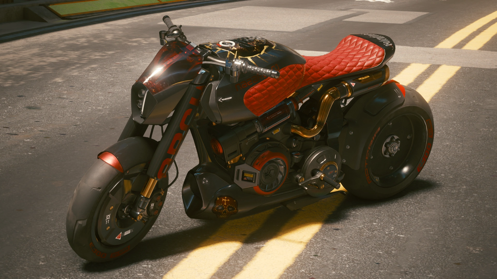 arch motorcycle cyberpunk 2077