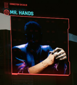 Mr hand