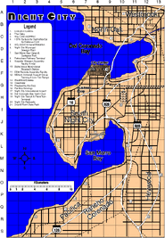 Fanowska mapa Night City