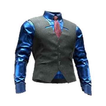 Paris Blue office shirt and vest with reinforced seams | Cyberpunk Wiki |  Fandom