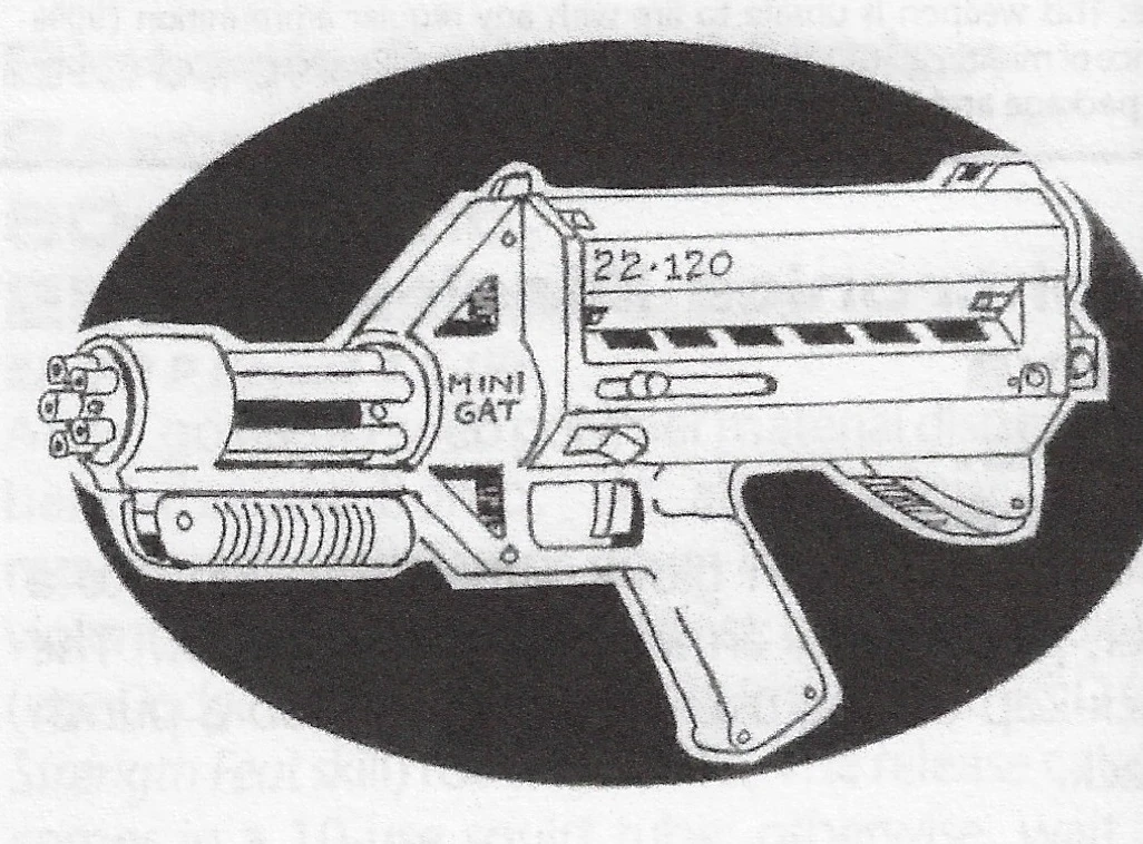 Militech Mini-Gat (2020) | Cyberpunk Wiki | Fandom