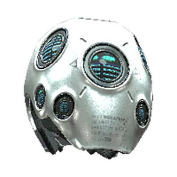 Netrunner helmet with integrated ventilation | Cyberpunk