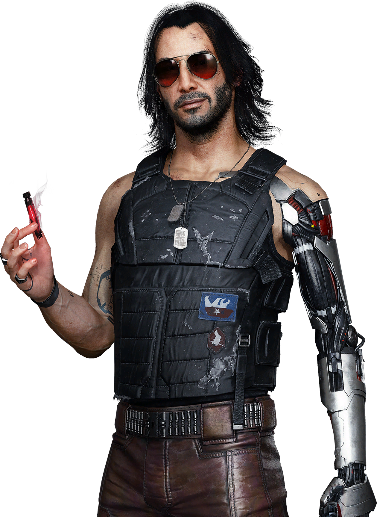 CYBERPUNK 2077 JOHNNY AND ALT FIGURE