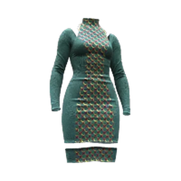 Elegant hybrid-lining pencil dress | Cyberpunk Wiki | Fandom