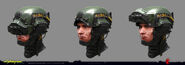 CP2077 Militech helmet concept 2