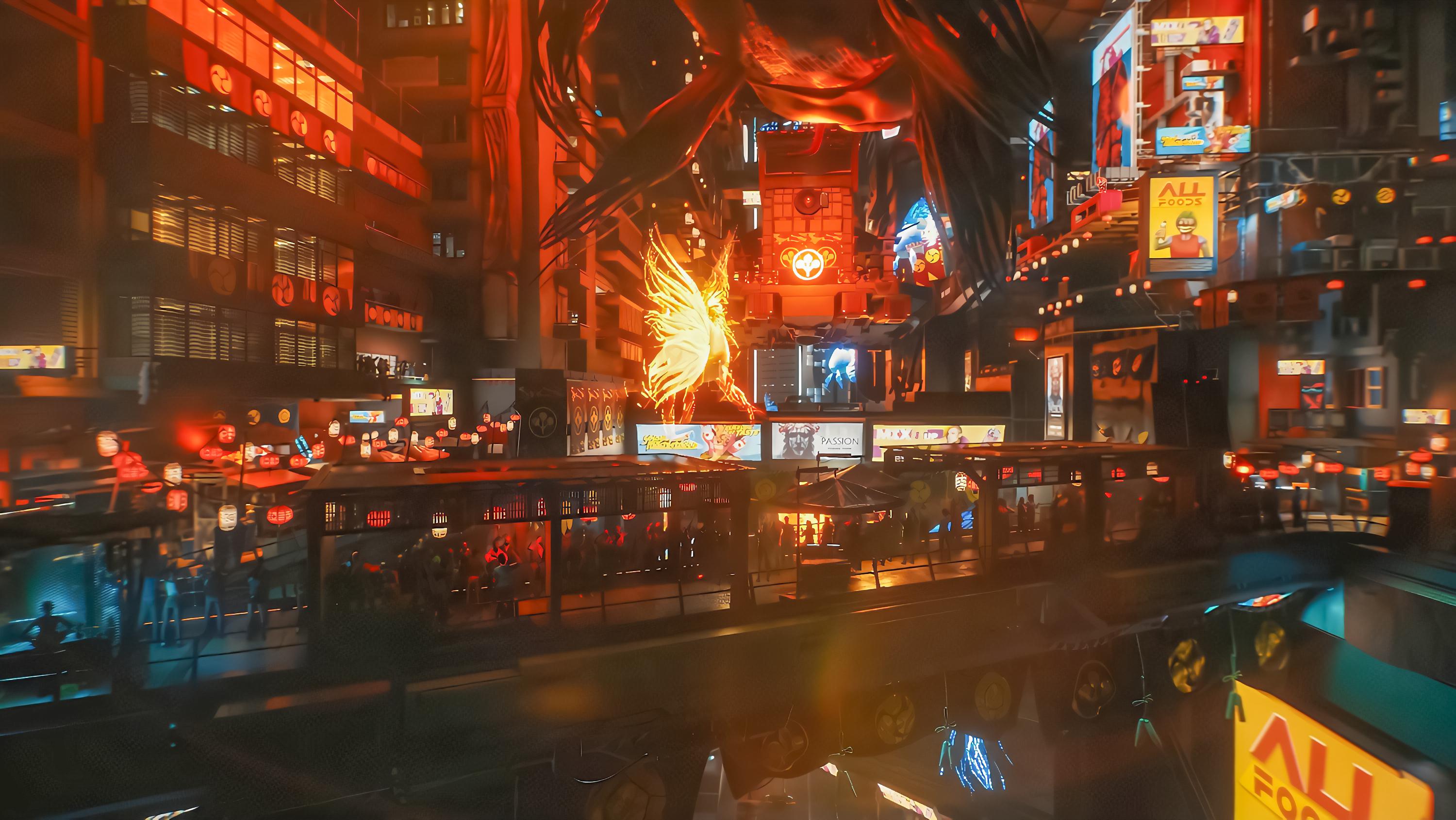 Cyberpunk 2077, china, cyberpunk, neon, night, saint, sci-fi, HD