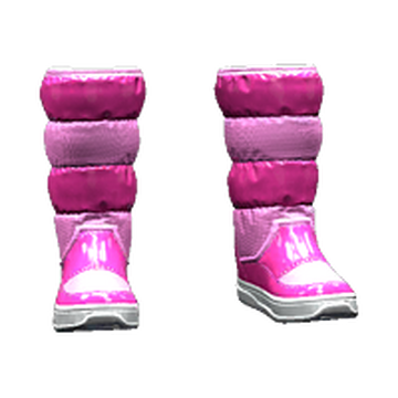 Light Pink snow boots with protective mesh Cyberpunk Wiki Fandom