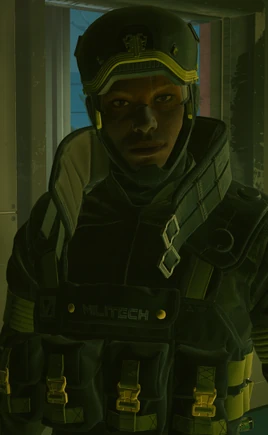 Militech Officer Infobox CP2077
