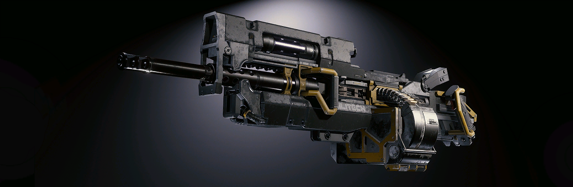 Cyberpunk weapons mods. MILITECH mk31 HMG. Cyberpunk 2077 mk31 HMG.