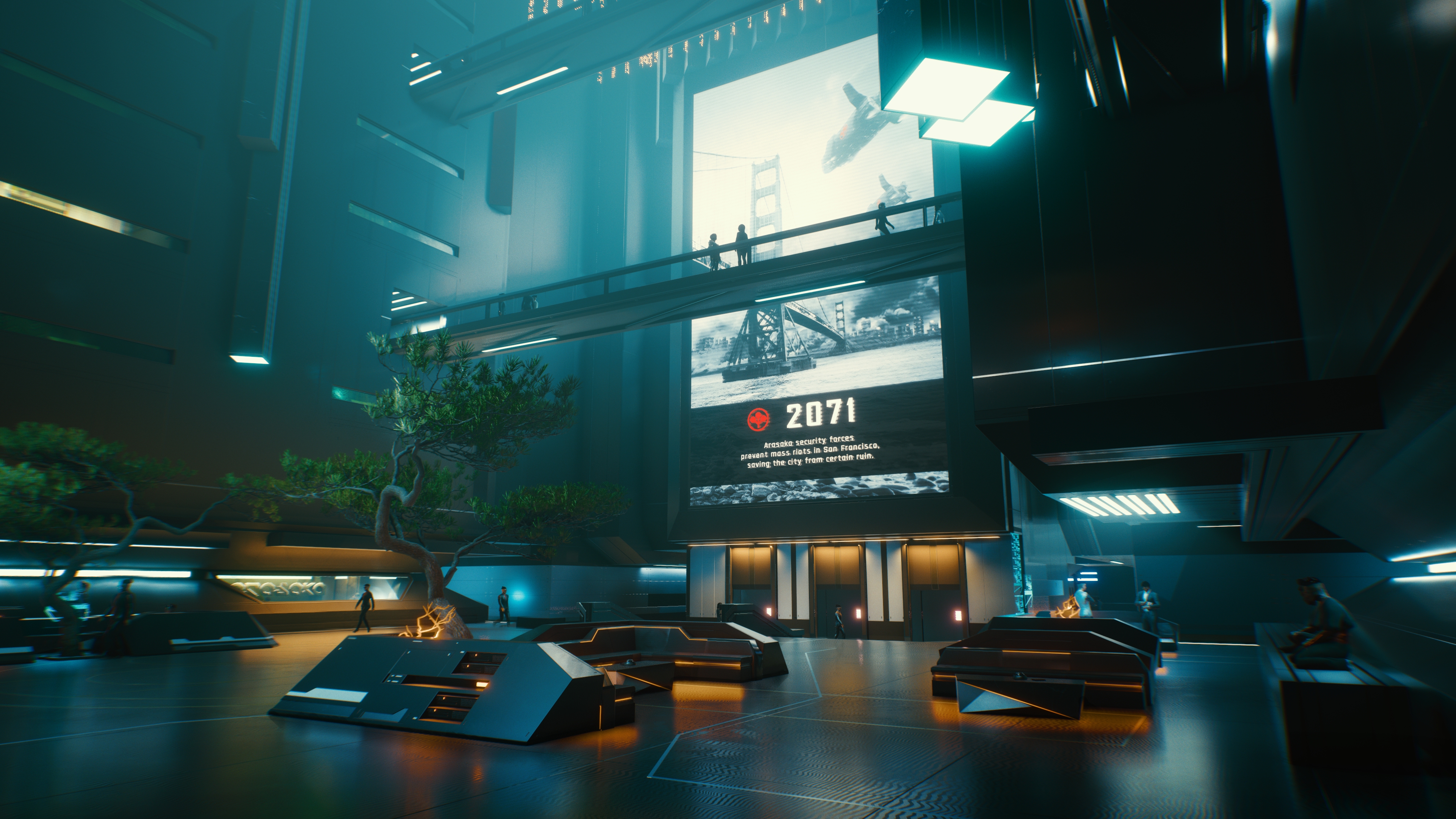 Cyberpunk 2077 immersive. Cyberpunk 2077 Arasaka. Башня Арасака Cyberpunk 2077. Найт Сити Cyberpunk 2077. Арасака Тауэр киберпанк 2077.