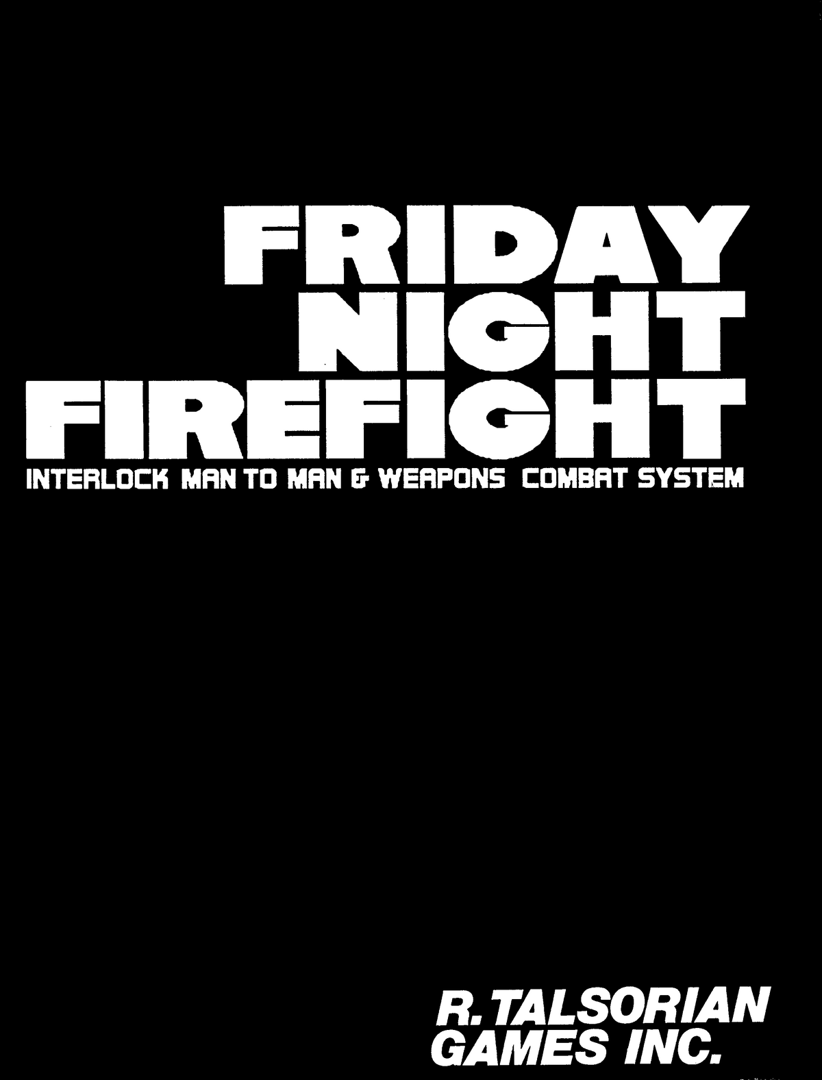Friday night firefight cyberpunk