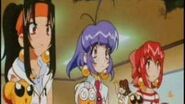 Hibari with Suzume and Tsugumi during the OVA version