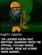 Farty Pants, Cyclo-Maniacs Wiki