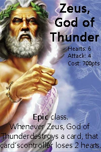 Zeus, God of Thunder | CYOGTCG Wiki | Fandom