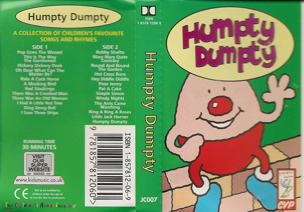 Humpty Dumpty (Cassette) | CYP Music Ltd. Wiki | Fandom