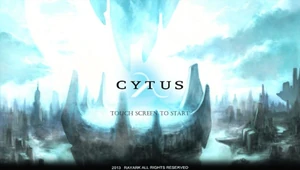 Cytus Title Screen (Lambda)