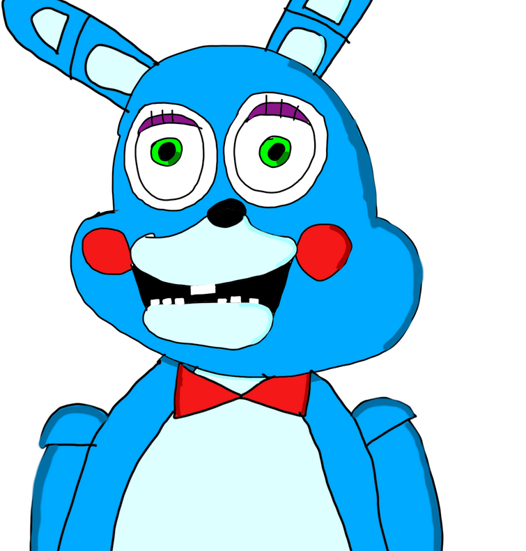 How to Draw Toy Bonnie- FNAF 2- Video Lesson 