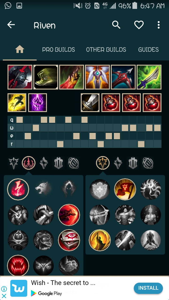 Riven League of Legends Build Calculator - LoLSolved