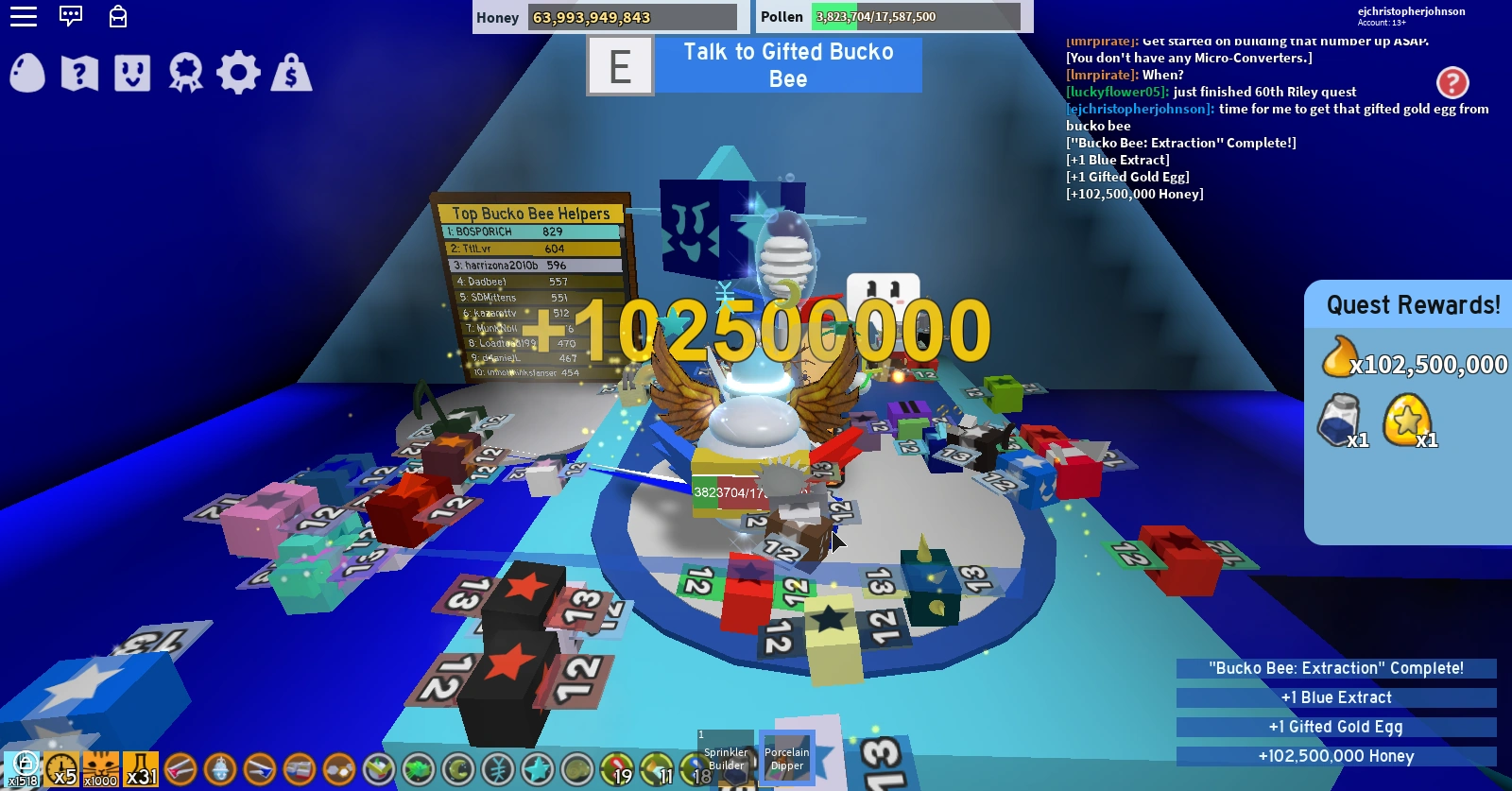 YES Gifted Gold Egg from Gifted Bucko Bee | Fandom