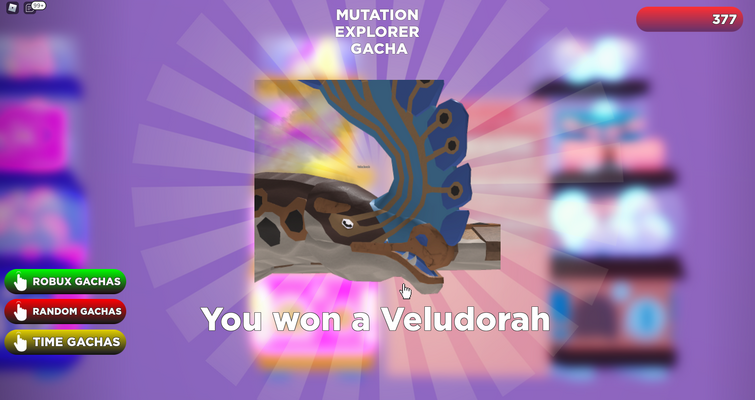 ⚡️ VELUDORAH SHOWCASE 🐓, NEW MUTATION GACHA CREATURE