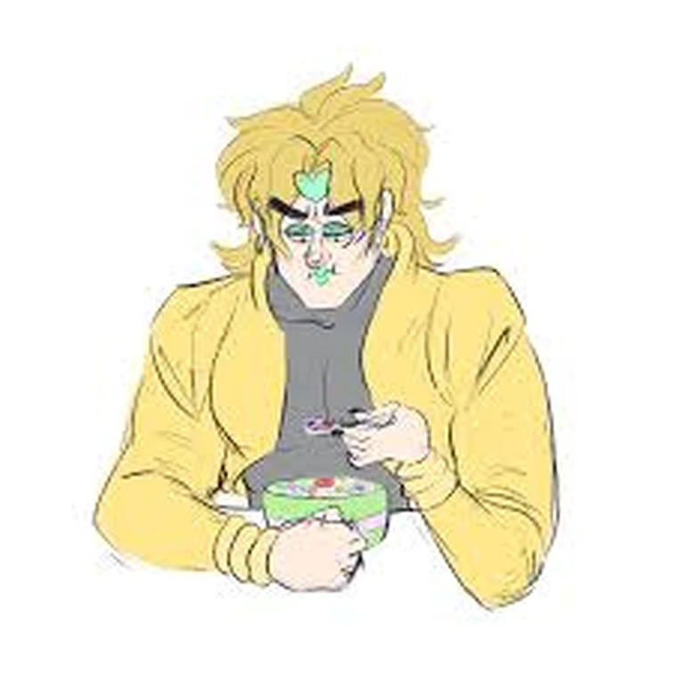 DIO eating fruit loops | Fandom