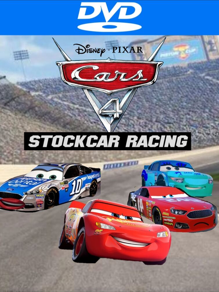 Cars 4: Stock Car Racing DVD Poster | Fandom