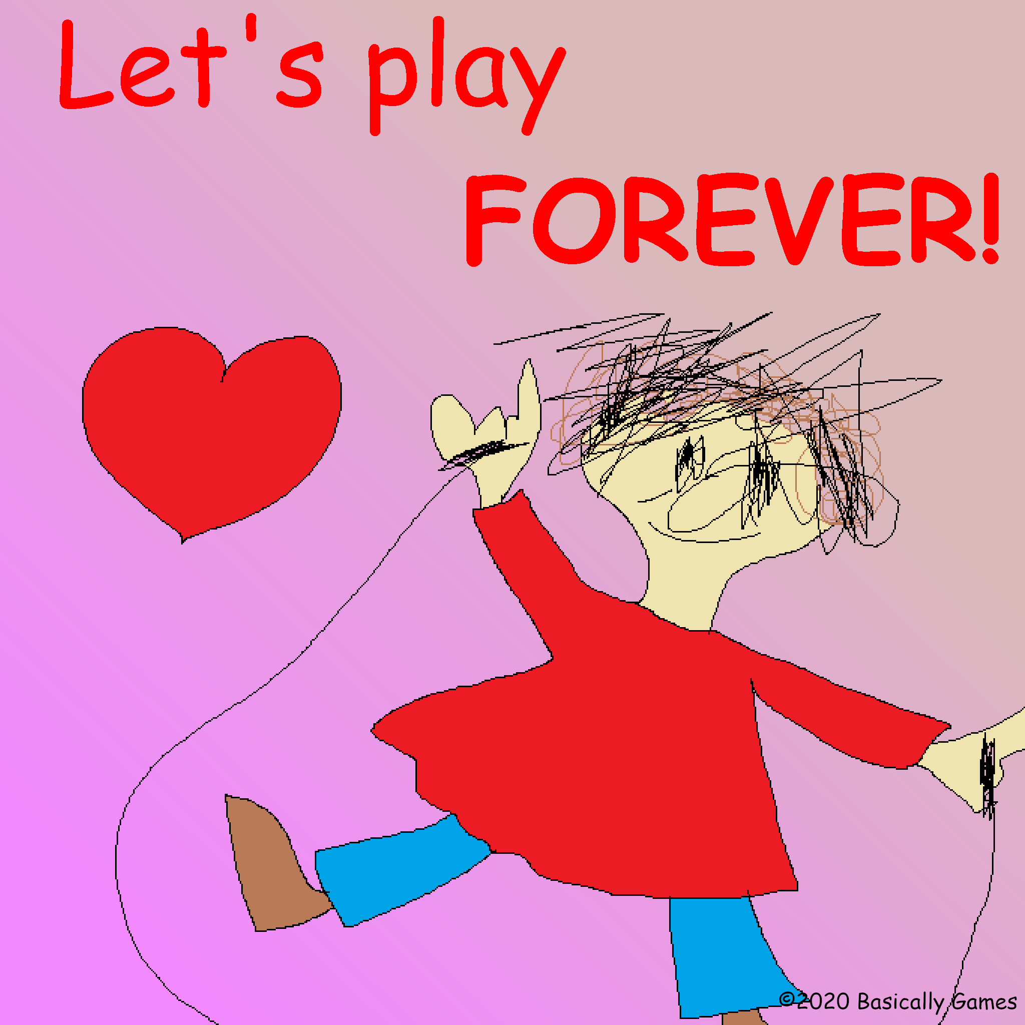 БАЛДИ валентинки. Baldi's Basics Valentines. Baldi 2022. Play Forever.