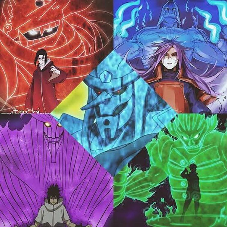 Naruto: Inteligência Artificial recria todos os Susanoo em versões