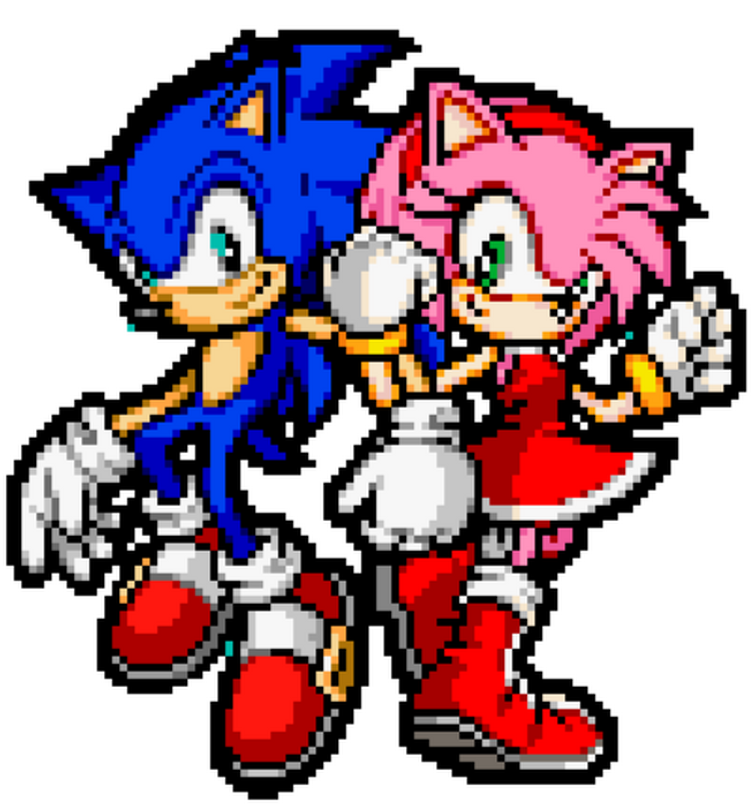 Sonamy family  Sonic and amy, Sonic, Super funny videos