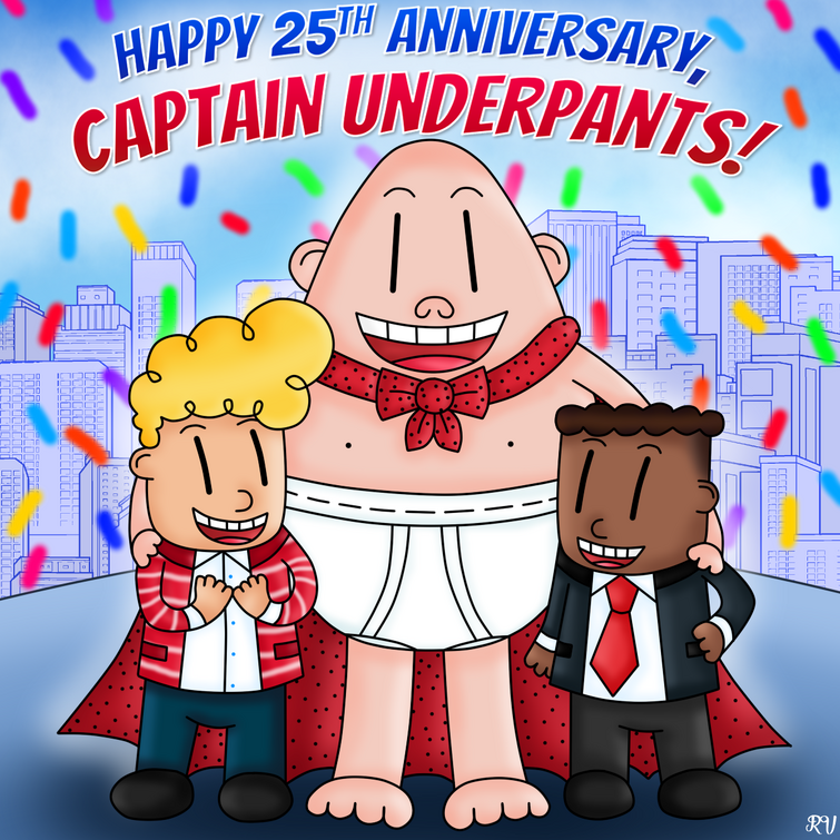 Happy 25th Anniversary To The Captain Underpants Series Fandom 6857