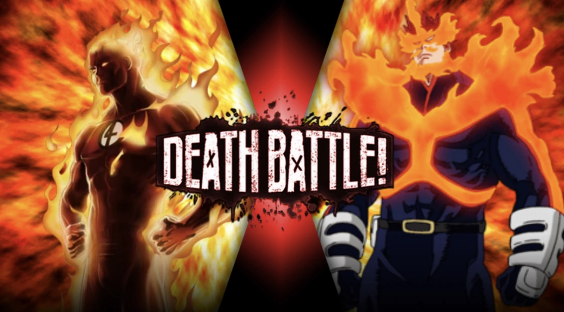 Human torch vs Endeavor death battle, these two are ready to turn up the heat, who will win