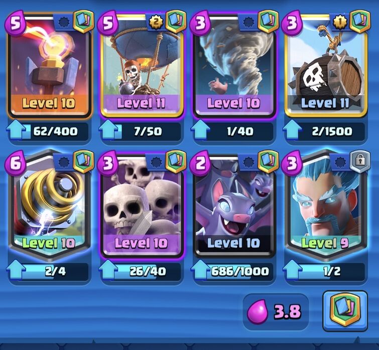 Clash Royale Arena 3 Deck: Giant Balloon – Easy To Use – Clash Royale Arena