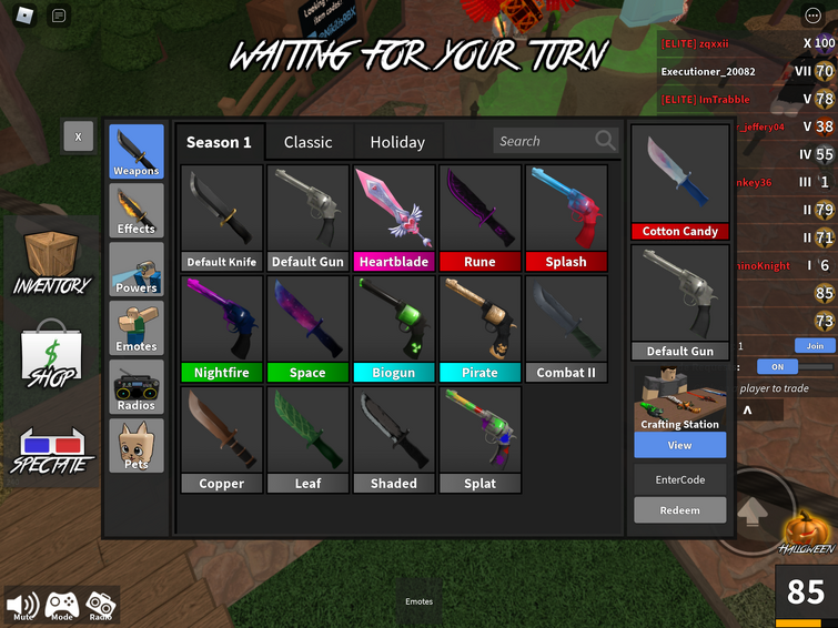 Eternalcane Set, Trade Roblox Murder Mystery 2 (MM2) Items