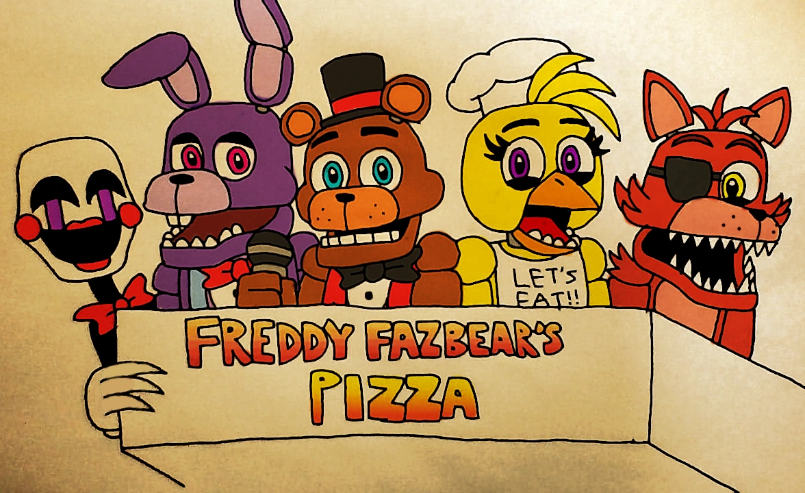 My Freddy Fazbear's Pizza Logo 🎤🐻🍕 Fandom
