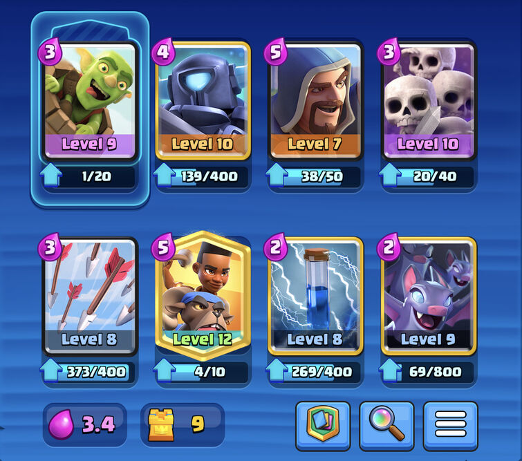 Great Arena 3-7 Witch Giant deck