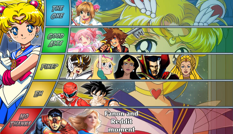 Sailor Moon Matchup Tier List