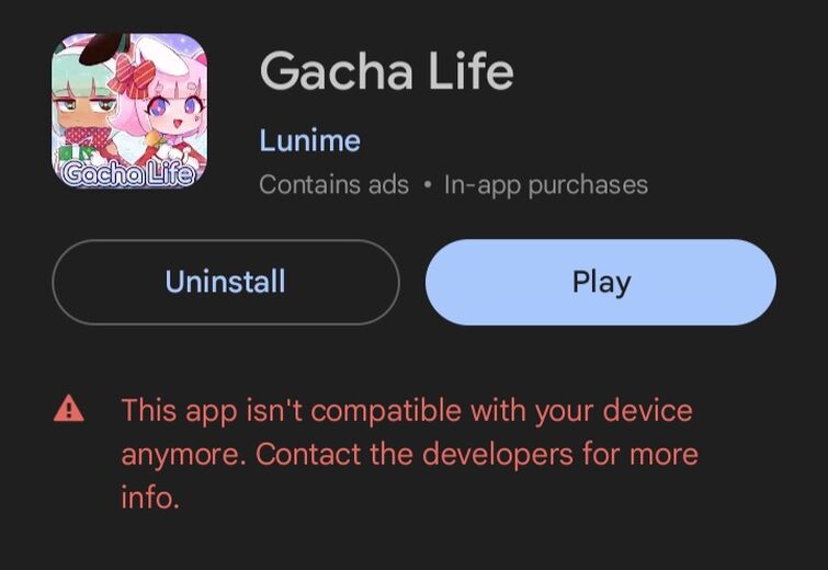 Luni Finally Updated Gacha Life 😭🙏 