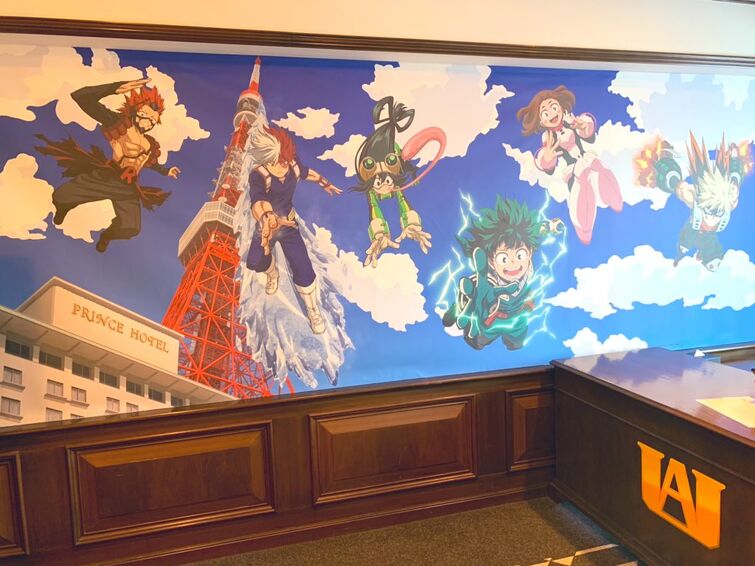 I Would Like To Stay At This My Hero Academia Themed Hotel Tokyo Prince Hotel In Ikebukuro Japan Fandom