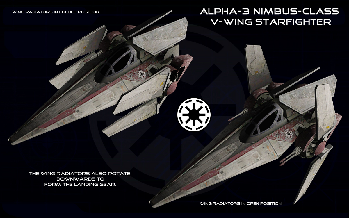Alpha 3 Nimbus Class V wing Starfighter D20 Universal Wiki Fandom