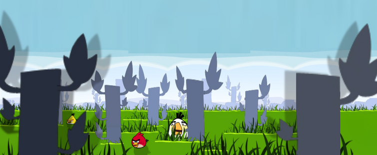 angry bird game background