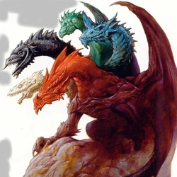 Tiamat, Great-Great-Great Wyrm Polychromatic Dragon