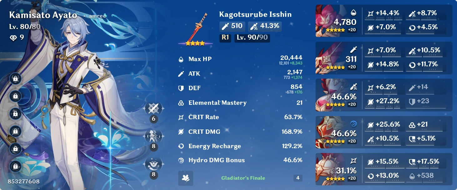 Rate My Ayato Build!! | Fandom