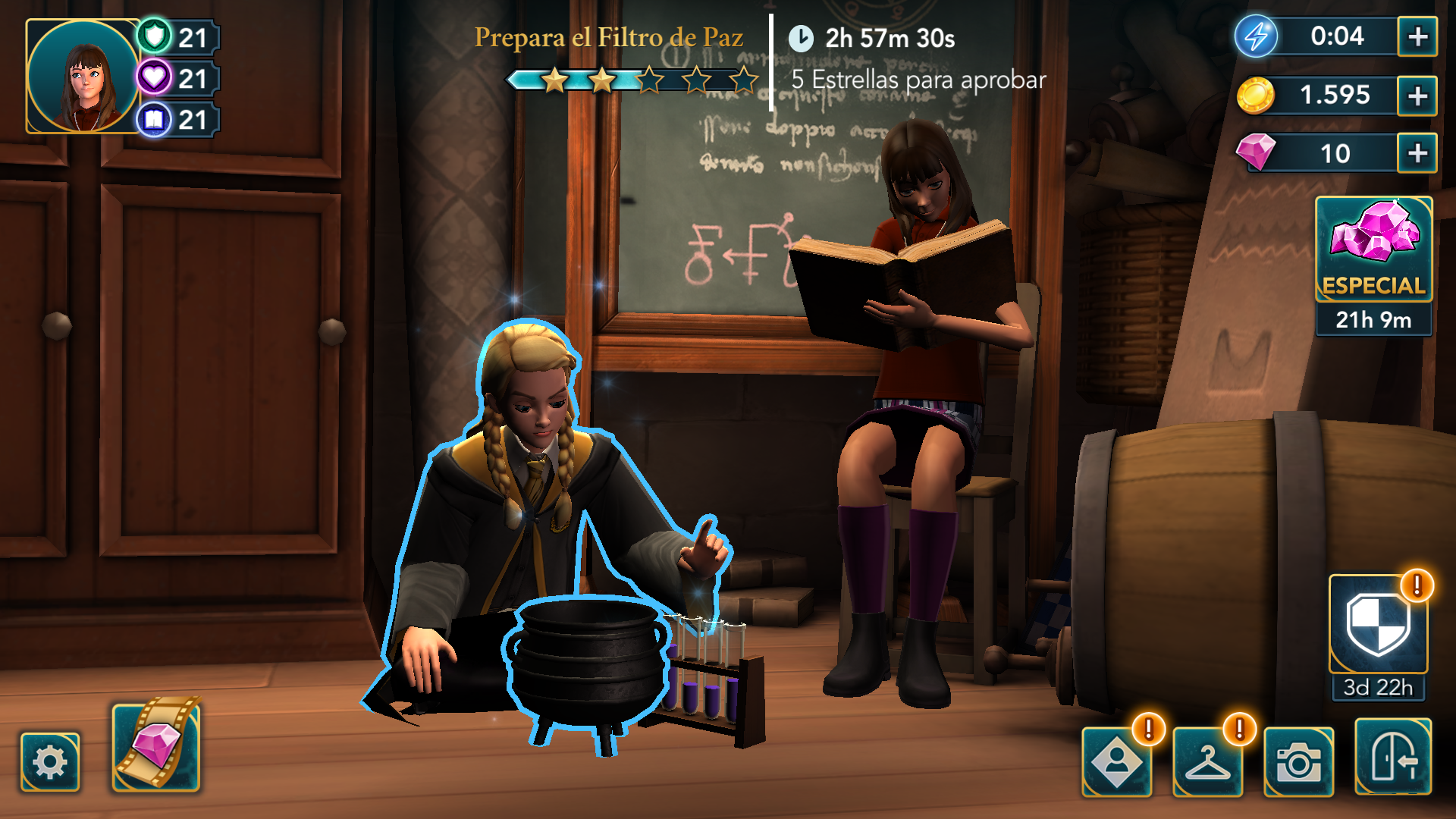 A possible upskirt shot of the character i invented in Hogwarts mystery |  Fandom